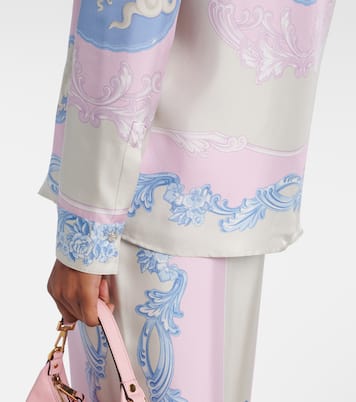 Camicia Medusa Cameo in seta | Versace