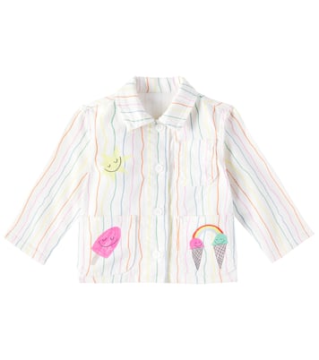 Bebé - chaqueta en denim a rayas | Stella McCartney Kids
