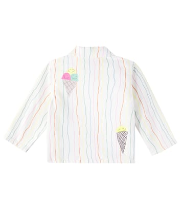 Bebé - chaqueta en denim a rayas | Stella McCartney Kids