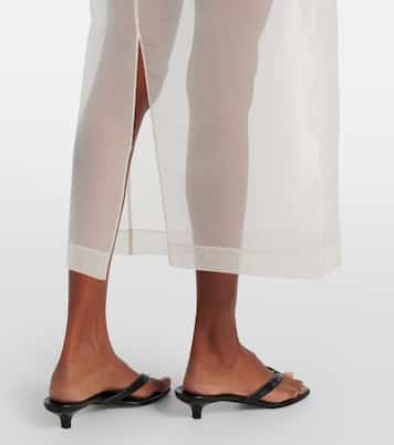 Gonna lunga in organza di seta | Frame