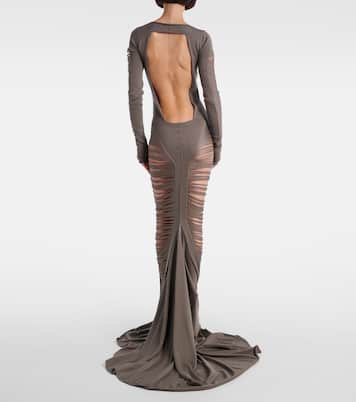 Robe longue en laine | Rick Owens