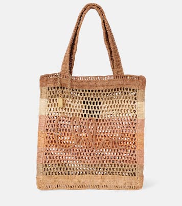 Tote Summer Banana aus Raffiabast | Chloé