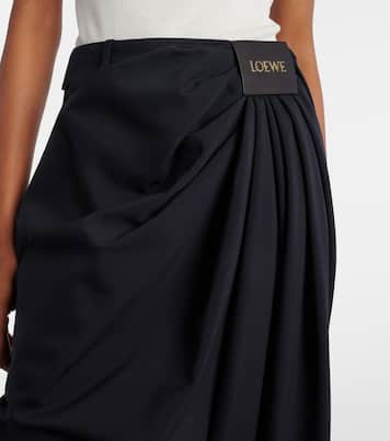 Draped wool pants | Loewe