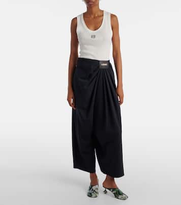 Draped wool pants | Loewe