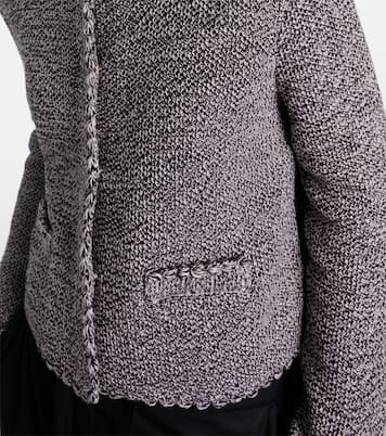 White Label Nidia macramé cotton jacket | Proenza Schouler