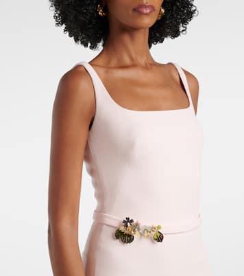Kristena embellished gown | Safiyaa