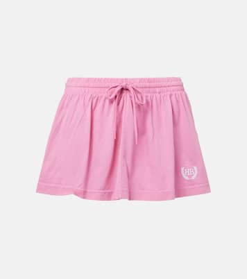 Laurel cotton jersey miniskirt | Balenciaga