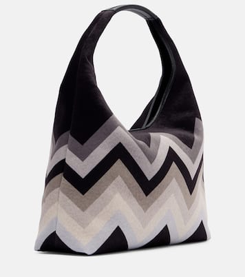 Tote con piel en zigzag | Missoni