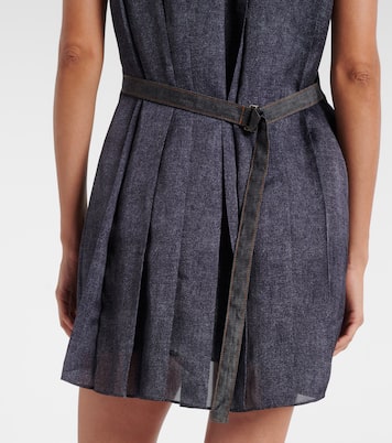 Knitted cotton minidress | Sacai
