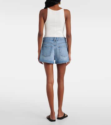Mila mid-rise denim shorts | Slvrlake