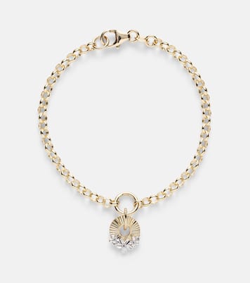 Boucles d’oreilles en or 18 ct et diamants | FoundRae