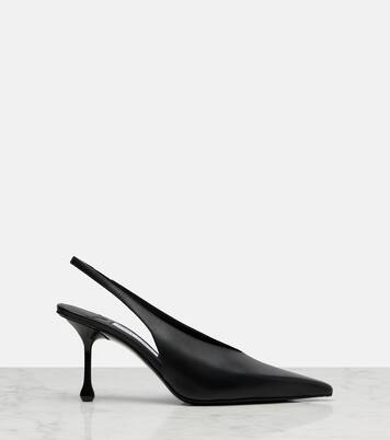 Isa 80 leather slingback pumps | Jimmy Choo