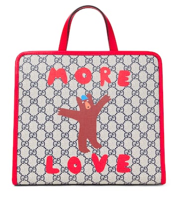 Borsa in canvas GG con stampa | Gucci Kids