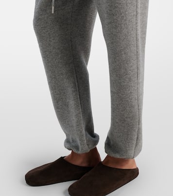 Pantaloni sportivi Teo in cashmere e cotone | The Row