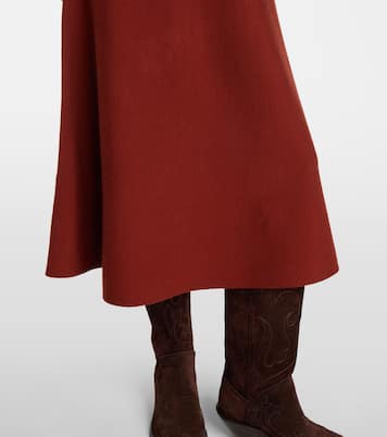 Maxikleid aus Wolle, Kaschmir und Seide | Gabriela Hearst