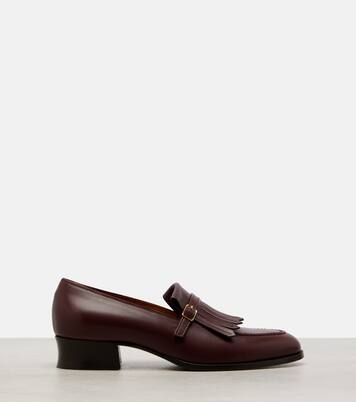 Mocasines Pennan de piel con flecos | Loro Piana