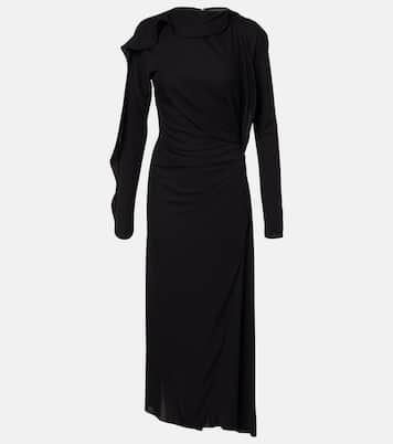 Draped jersey maxi dress | Victoria Beckham