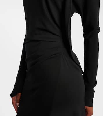 Draped jersey maxi dress | Victoria Beckham