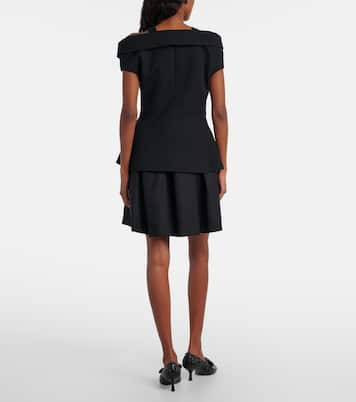 Cutout wool top  | Noir Kei Ninomiya