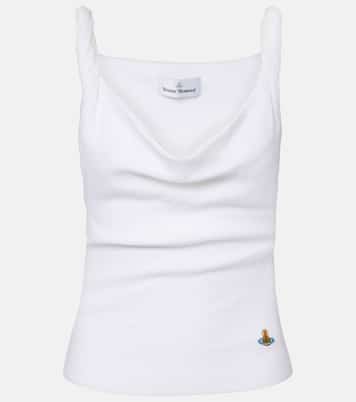 Anna cotton-blend jersey tank top | Vivienne Westwood