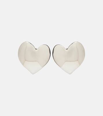 Heart clip-on earrings | Oscar de la Renta