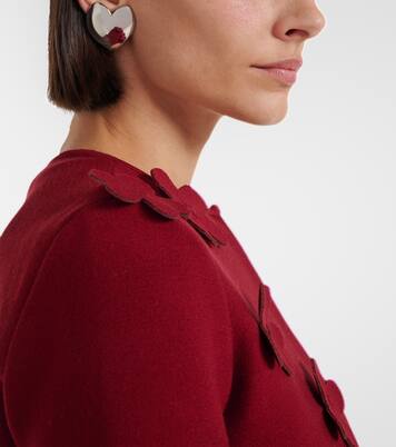 Heart clip-on earrings | Oscar de la Renta