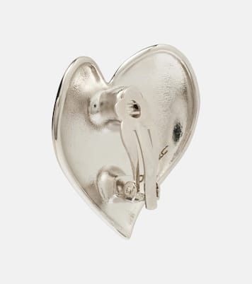 Heart clip-on earrings | Oscar de la Renta