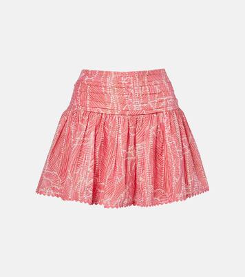 Bedruckter Minirock Colleen | Poupette St Barth
