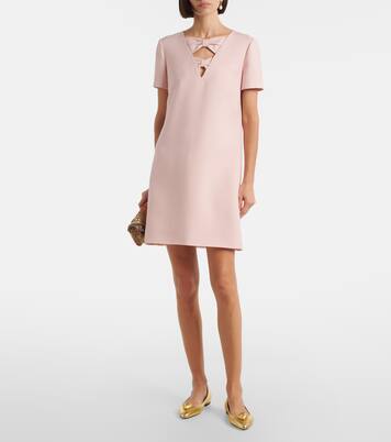 Cœur Royal metallic leather ballet flats | Valentino Garavani