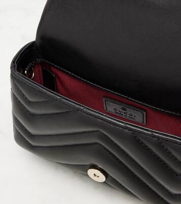 Schultertasche GG Marmont Mini aus Leder | Gucci
