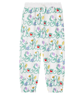 Pantalones deportivos de algodón estampados | Stella McCartney Kids