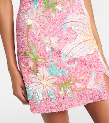 Abito corto Fleur Oasis con paillettes | Là Fuori