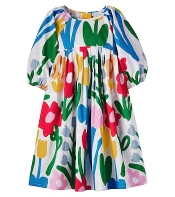 Floral cotton dress | Stella McCartney Kids