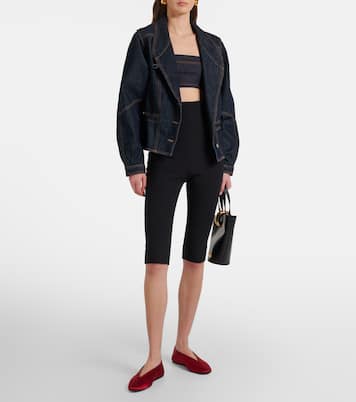 Luna satin ballet flats | Le Monde Béryl