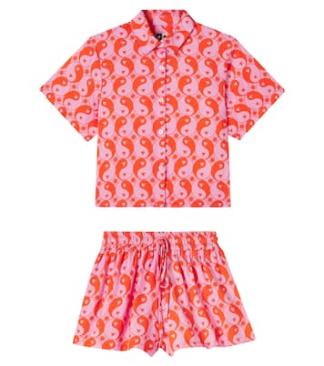 Printed shirt and shorts set  | Fábula