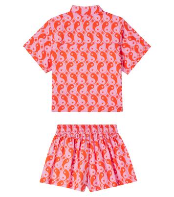 Printed shirt and shorts set  | Fábula
