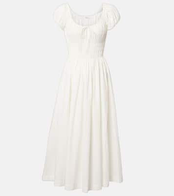 Midikleid Quinn aus Baumwollpopeline | Dôen