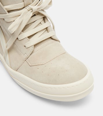 Sneakers Temple Geobasket aus Veloursleder | Rick Owens