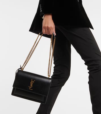 Saint laurent medium sunset shoulder bag hotsell