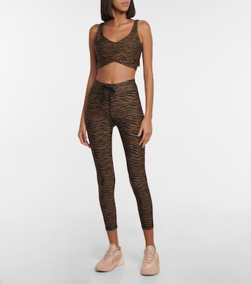 Crop top Malibu Tiger Bowie | The Upside
