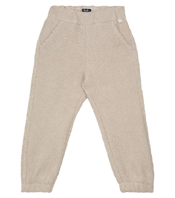 Jogginghose aus Faux Shearling | Il Gufo