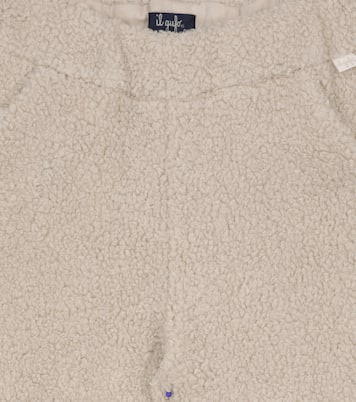 Jogginghose aus Faux Shearling | Il Gufo