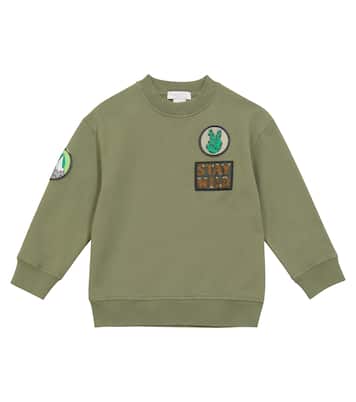 Sweat-shirt Appliqué en coton | Stella McCartney Kids