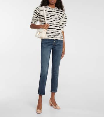 Jeans ajustados Roxanne Ankle tiro medio | 7 For All Mankind