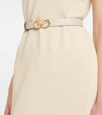 Cintura reversibile Gancini in pelle | Ferragamo