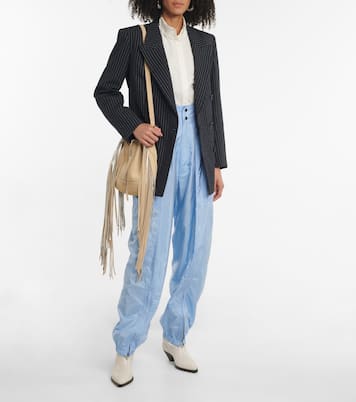 Olga high-rise zip-cuff trackpants | Isabel Marant