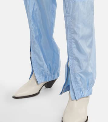 Olga high-rise zip-cuff trackpants | Isabel Marant