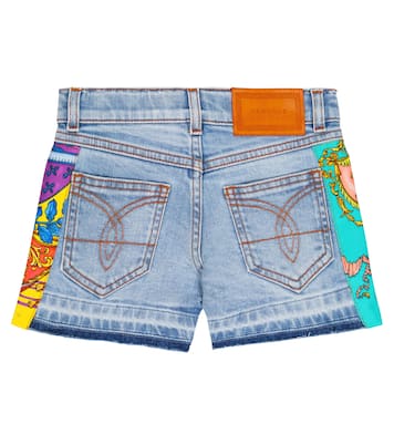 Royal Rebellion denim shorts | Versace Kids