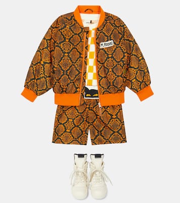 Snake-print shorts | Mini Rodini