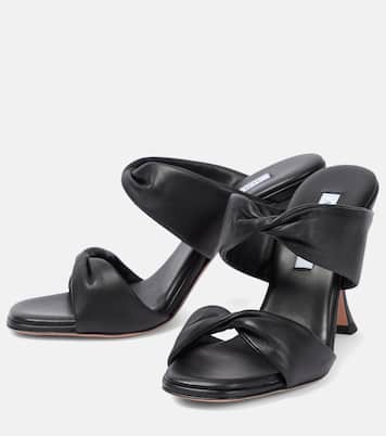 Mules Twist en cuir | Aquazzura